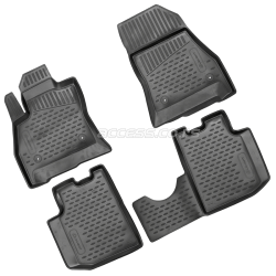 3D Patosnice FIAT 500L, 2012-2022, set 4 kom